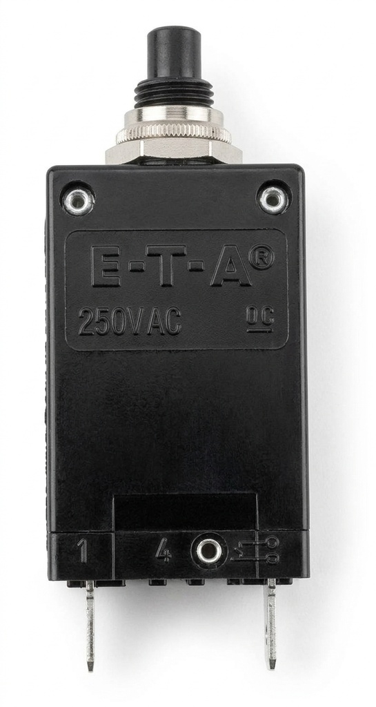 Thermal Circuit Breaker 2-5700-IG1-P10-DD, 20A 250VAC 28VDC 