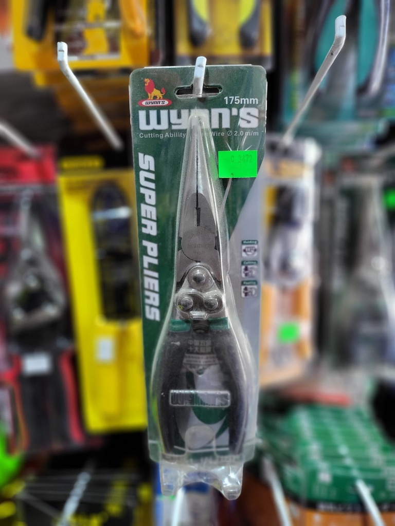 Nose Plier 175Mm 7" (WYNN'S)