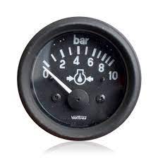 Gauge - Oil Pressure 12V 0-10 Bar V3-127140 Veethree
