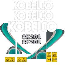 Sticker Kit Kobelco SK200-8