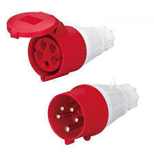 Industrial Socket And Plug 5Pin 32Amp (Male + Female)