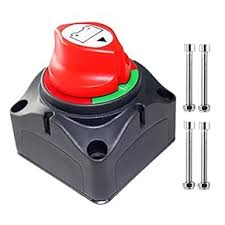 Battery Switch (Italy) 12/24V Max Cap: 50V Dc Brand: Osculati