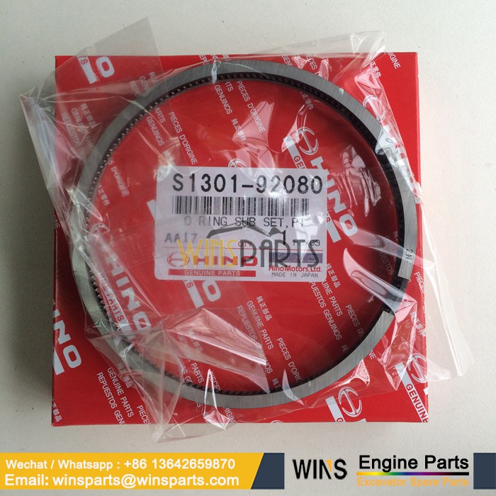 Piston Ring Sub Set S1304-E0150 SK200/300-8