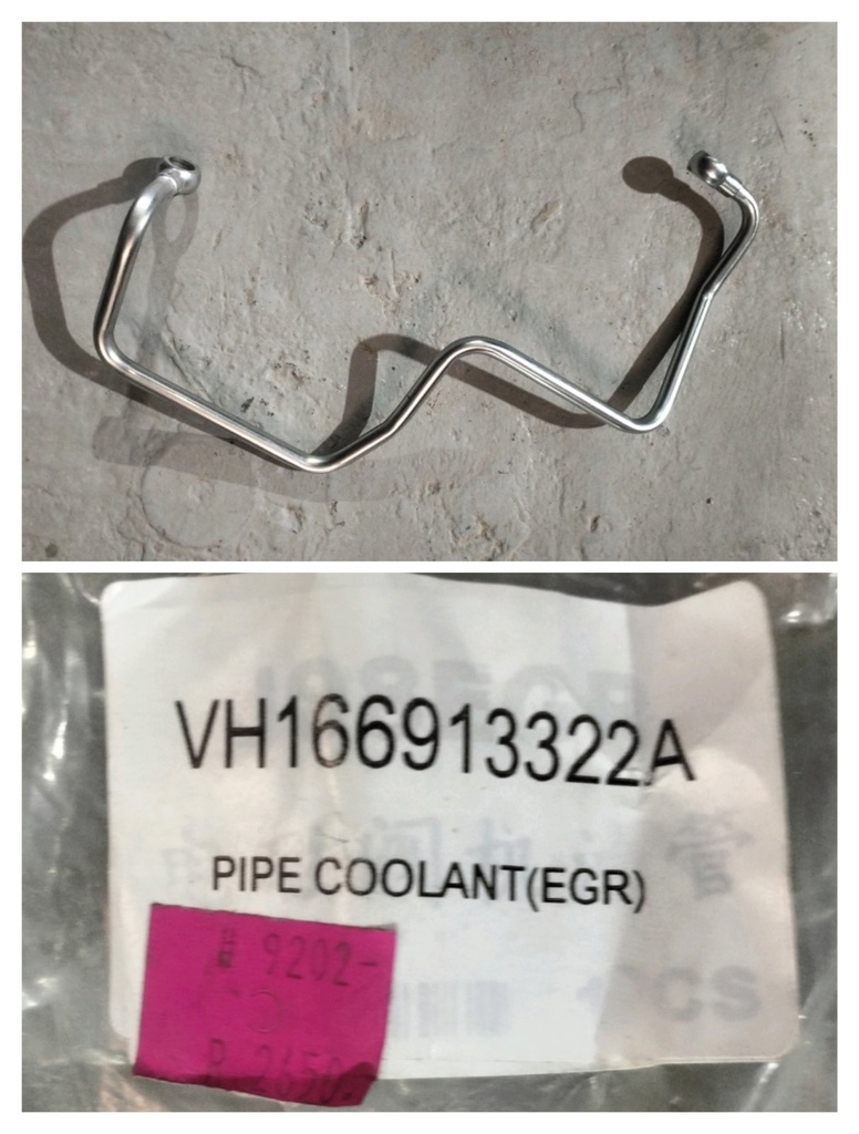 Pipe Coolant EGR VH166913322A