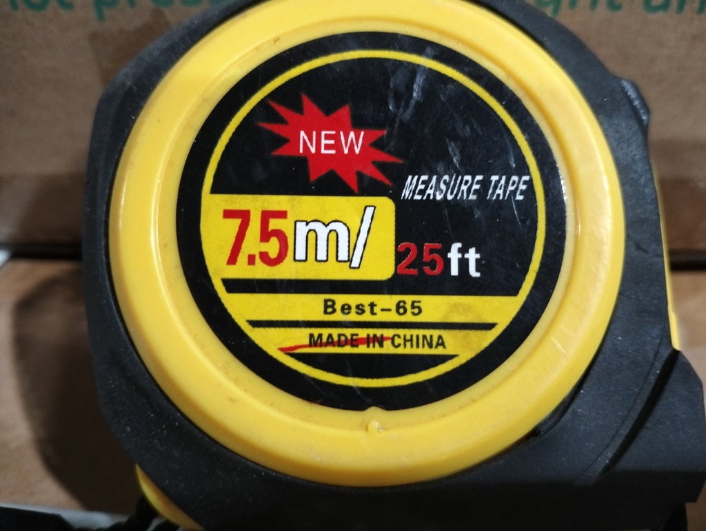Measuring Tape, 7.5Mtr/25Ft