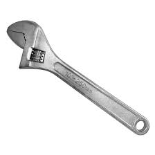 Adjustable Wrench 10" 60P Golden Brand: Denfos
