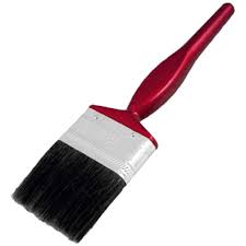 Paint Brush Black Bristle 4"/100MM King Force England