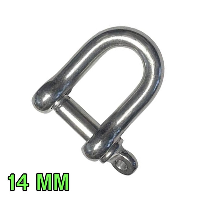 Shackle - D, GI 14MM