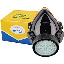 Chemical Respirator Mask With Single Filter