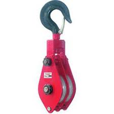 Snatch Block Hook Type, 2 Sheaves 2T