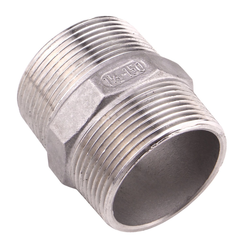 SS316 Hex Nipple 1"