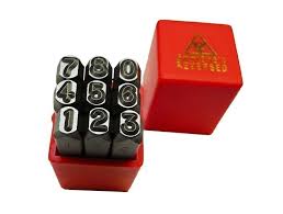 Number Punch 9P/Set 5MM 3/16"