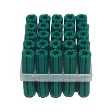 Wall Plug Green 7MM X 1" (25Pcs/Pkt) FP43B