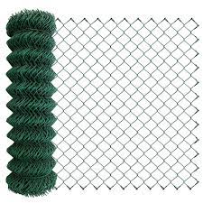 PVC Chain Link Fence Hole-53MM, Thick-3.0MM, Height-1.8Mtr, Length-15Mtr