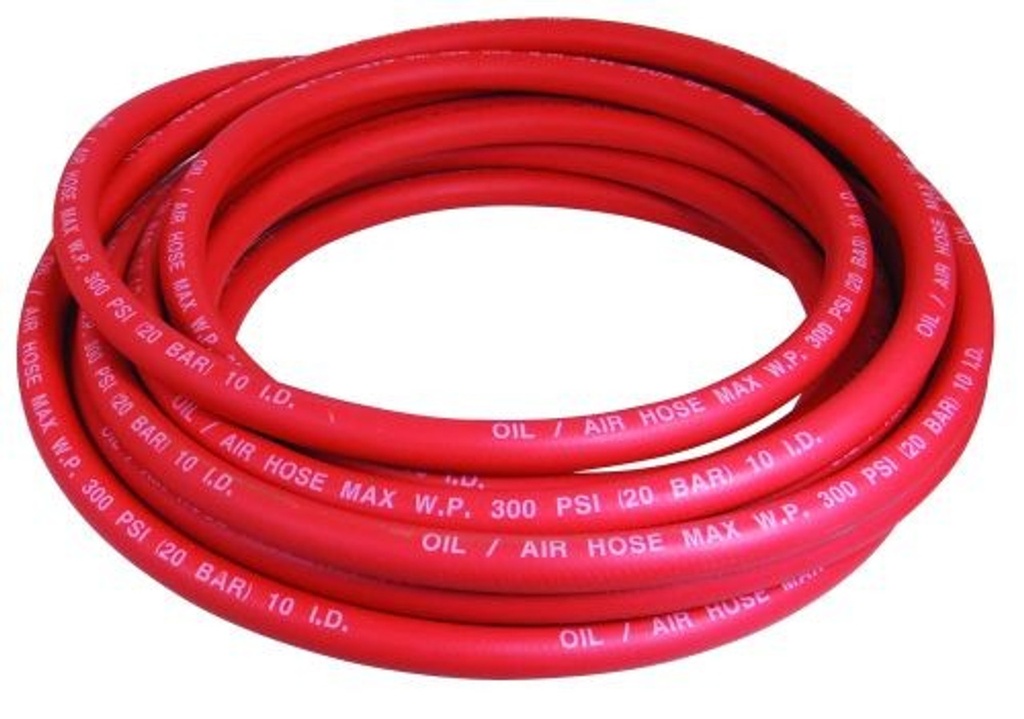 Rubber Air Hose 12MM*100Mtr MSH300-0050-S (Red)