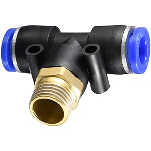 Pneumatic Male Tee Connector P72 X 12 X 1/2"