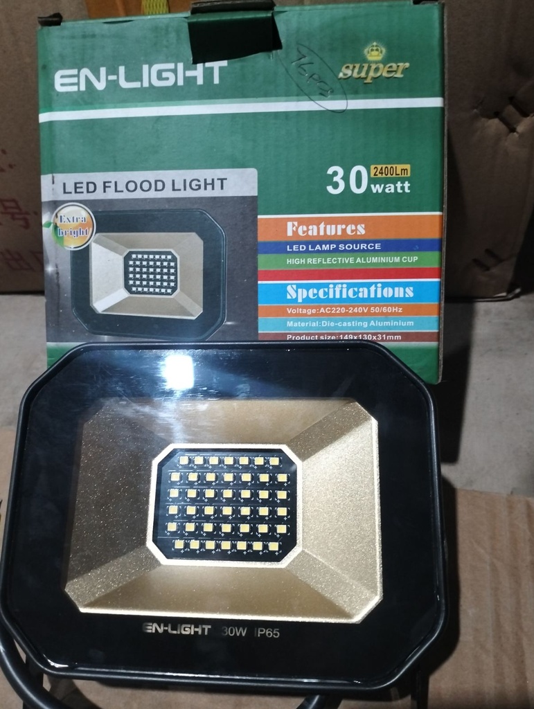 LED Flood Light - 30W Brand: En-Light