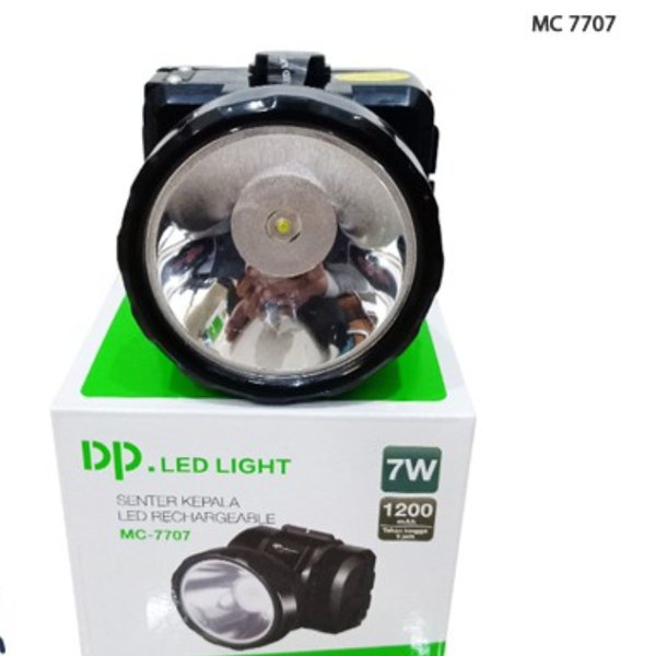 Rechargeable Head Light MC-7707 (Dp.Led Light)