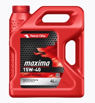 Petrol Ofisi Maxima Petrol Engine Oil 15W-40 [4Ltr]