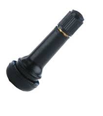 Tubeless Valve Straight Rubber TR413