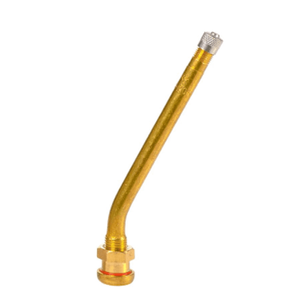 Tubeless Valve - Brass V3-20-4 (Bend Valve)