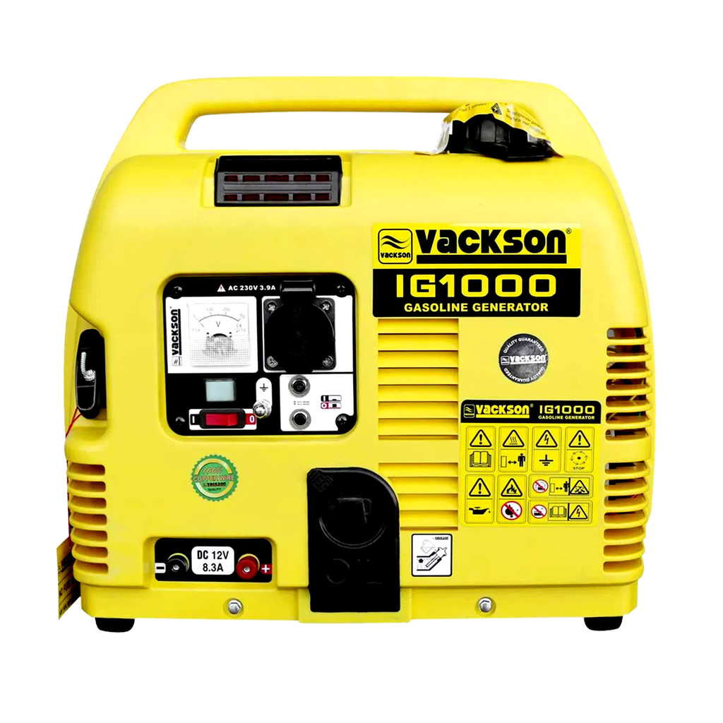 Generator Set - Gasoline, 220V 1Kva IG1000 - Vackson