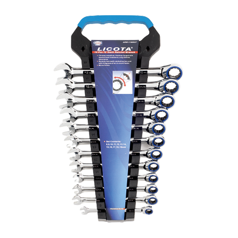 Ratchet Wrench 8-19MM 12Pcs/Set Brand: Licota