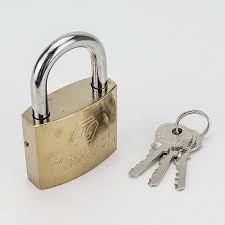 Padlock 3Keys 38MM