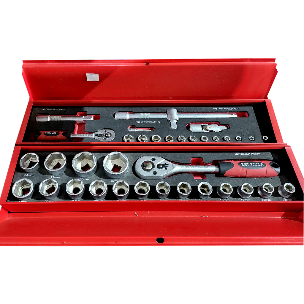 Tool Kit 86Pcs/Set (Dr.1/4", Dr1/2" 4.5-32Mm) Wika