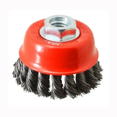 Cup Brush - Twisted Knot 4"*M10