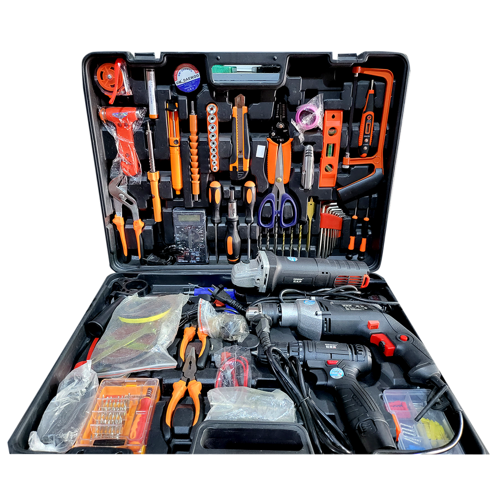 Impact Hand Drill Lithium Tool Box Set 50-60Hz Frequency