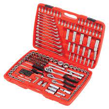 Socket Wrench Set 1/4"-1/2"-3/4" Dr. (216Pcs) J-10009