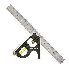 Stainless Steel Combination Square 12" ST004 Brand: Pumpkin