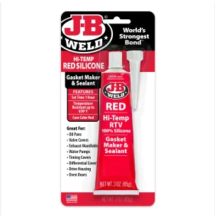 Gasket Maker Hi-Temp Red 3134 - Jb Weld
