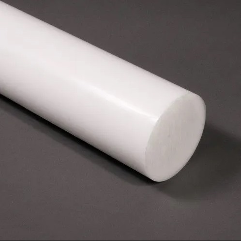 Nylon Round Bar 25MM, White