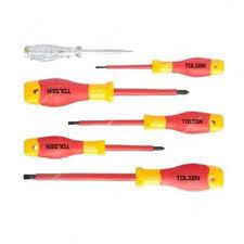 Insulated Screwdriver 6Pcs/Set V33506 Tolsen