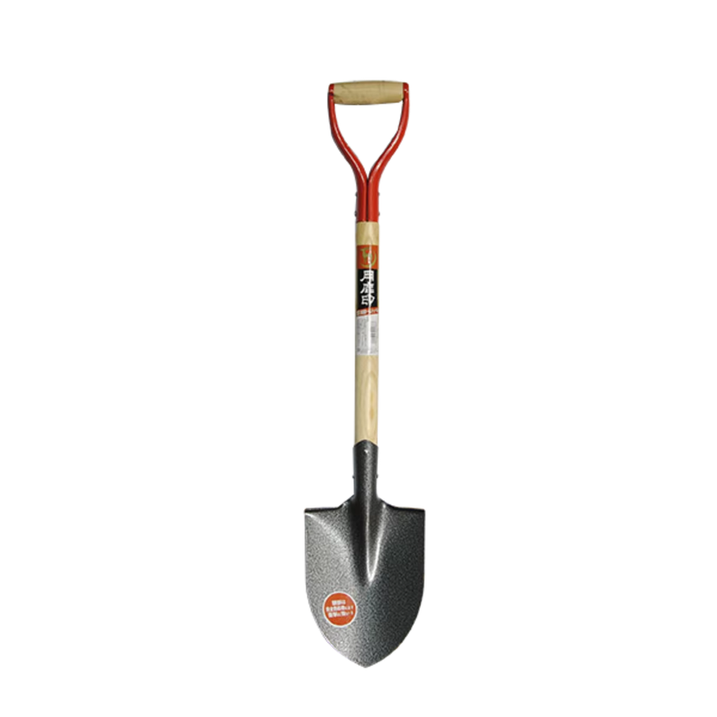 Shovel - Pointed, D Handle Wooden, 60CM 