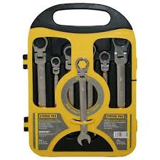 Adjustable Ratchet Spanner (8-19MM) 7Pcs/Set Skole
