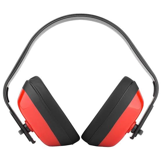 Ear Muffs SST91B Black-Red