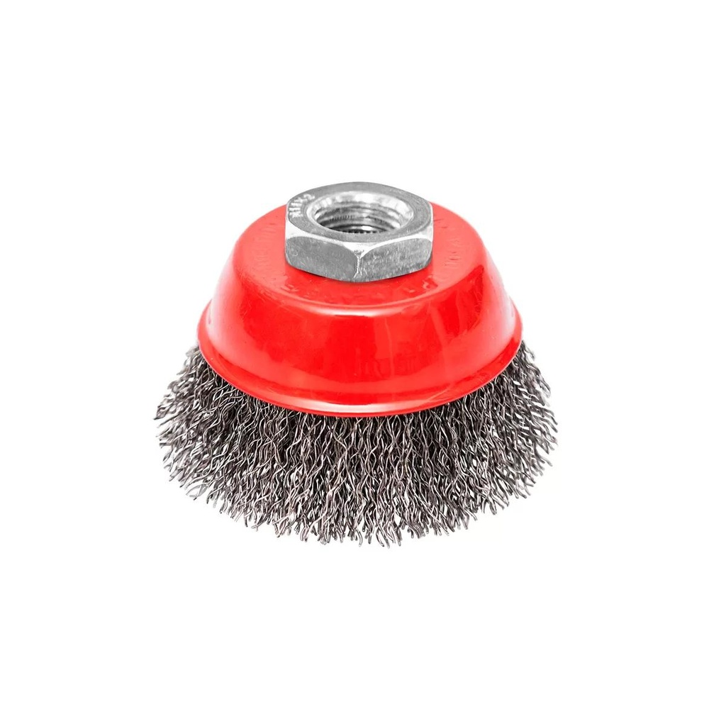 Cup Brush - Crimped Wire 3" M10*1.5