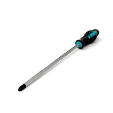 Screwdriver Rubber Grip 12" X 8MM (+) Wika