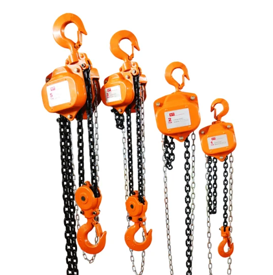 Chain Hoist - 2Ton x 3Mtr, Triangular Enhanced Style- Perfect