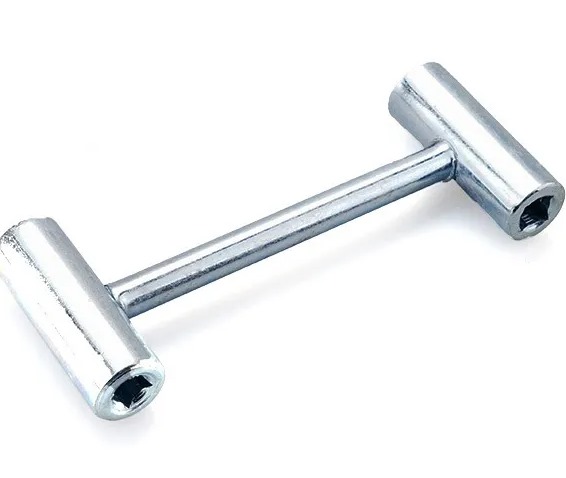 Cylinder Key 4 Way Boss Well