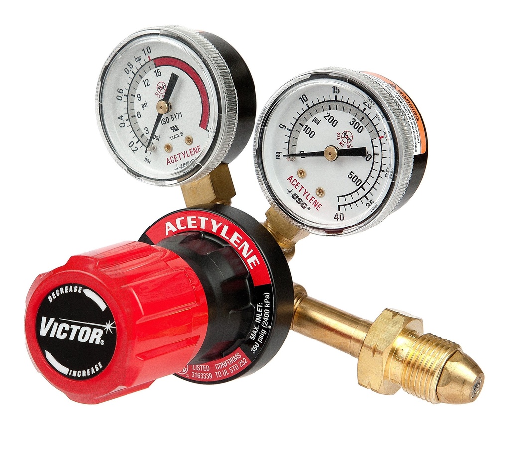 Acetylene Regulator Medium Duty Brand: Yamato (YR-71)