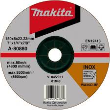 Makita-Grinding Wheel Metal 7" (180*6.0*22.23MM) 