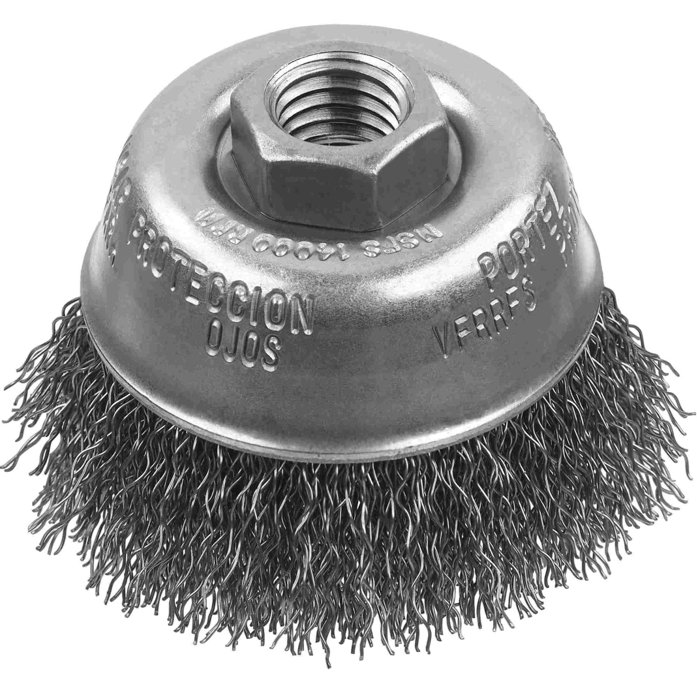 Cup Brush - Crimped Wire 65MM*M10