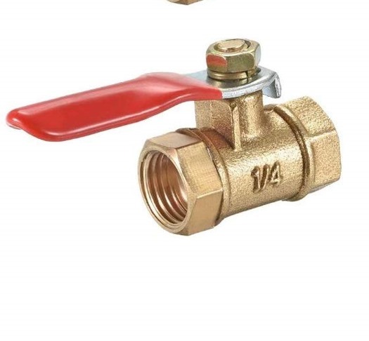 Valve- Ball Valve Brass 1/4",Female VFF22-Eurox