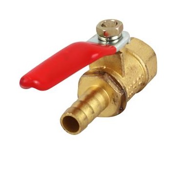 Valve- Ball Valve Brass 1/4" BV-HF-Hi-Top