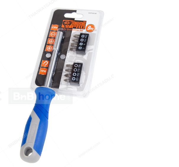 Screwdriver KKP20236 (9 Pcs) Brand: Giant Kingkong Pro