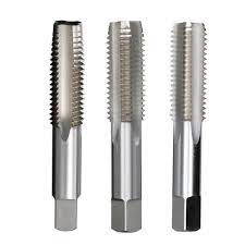 Threading taps ,Carbon Steel 1/2" X 20 UNF (3Pcs) - Triangle Uk